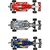 ماشین فرمول یک 14 سانتی Dickie Toys مدل قرمز, تنوع: 203341035-Formula Racer Red, image 4