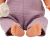 عروسک نوزاد 35 سانتی LullaBaby با لباس یاسی, image 5