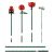 لگو آیکونز مدل دسته گل رز (10328), image 19