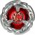 فرفره انفجاری بی بلید Beyblade سری X مدل Scythe Incendio 4-60T, تنوع: TP9583-Scythe, image 3