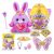 عروسک سورپرایزی رینبوکورنز RainBocoRns سری Fairycorn Princess با شاخ طلایی, تنوع: 9281-Gold, image 4