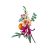 لگو آیکونز مدل دسته گل صورتی زیبا (10342), image 8