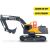 بیل مکانیکی کنترلی 60 سانتی ولوو  Dickie Toys, image 11