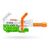تفنگ آبپاش ایکس شات  X-Shot سری Fast Fill مدل  Hydro Cannon, image 8