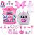 عروسک سورپرایزی رینبوکورنز RainBocoRns سری Eggzania Fairy Mania با شاخ صورتی, تنوع: 92115-Pink, image 
