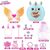 عروسک سورپرایزی رینبوکورنز RainBocoRns سری Eggzania Fairy Mania با شاخ سفید, تنوع: 92115-White, image 4