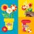 ست خمیربازی گل آفتابگردان و بابونه Play Doh, تنوع: G2479-Sunflowers, image 2