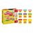 پک 9 تایی خمیربازی Play Doh مدل رنگین کمان درخشان, تنوع: F7369-bright rainbow, image  پک 9 تایی خمیربازی Play Doh مدل رنگین کمان درخشان, تنوع: F7369-bright rainbow, image
