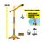 جرثقیل کنترلی تاور کرین 150 سانتی Titan Crane, image 4