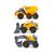 پک 3 تایی ماشین های عمرانی 26 سانتی ولوو Dickie Toys, image 4