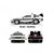 ماشین زمان کنترلی Back to the Future با مقیاس 1:16, image 5