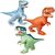 پک 3 تایی عروسک های فشاری گو جیت زو Goo Jit Zu سری Jurassic World, image 5