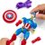 فیگور 12 سانتی کاپیتان آمریکا سری MixMashers مارول, تنوع: F9267-Captain America, image 10