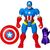 فیگور 12 سانتی کاپیتان آمریکا سری MixMashers مارول, تنوع: F9267-Captain America, image 12