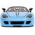 ماشین فلزی پورشه Carrera GT سری Pink Slips مدل آبی با مقیاس 1:24, image 3