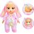 لولا عروسک 24 سانتی Cry Babies با لباس صورتی, image 2