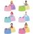 عروسک سورپرایزی کاپ کیکی پرنسس دیزنی Disney Princess, image 5