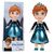 عروسک 8 سانتی پرنسس آنا با لباس مشکی Disney Frozen, image 
