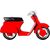 پک تکی موتور  Hot Wheels Premium سری POP Culture مدل Deadpool Scooter, تنوع: HXD63-Deadpool, image 3