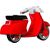 پک تکی موتور  Hot Wheels Premium سری POP Culture مدل Deadpool Scooter, تنوع: HXD63-Deadpool, image 4