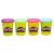 پک 4 تایی خمیربازی Play Doh (بنفش-سبز-صورتی-آبی), تنوع: B5517EU4-4 Colors Pet, image 2