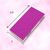 دفترچه یادداشت قفل دار و خودکار ژله ای بنفش IQ, تنوع: 53696-Purple, image 3