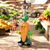 جاکلیدی 7 سانتی چراغ دار پسر لگویی با لباس هویج IQ Lego, تنوع: 53683P-Carrot, image 3