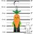 جاکلیدی 7 سانتی چراغ دار پسر لگویی با لباس هویج IQ Lego, تنوع: 53683P-Carrot, image 7