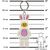 جاکلیدی 7 سانتی چراغ دار پسر با لباس خرگوش IQ, تنوع: 53542P-Rabbit, image 5