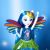 عروسک 28 سانتی فشن مدل Rainbow Dash مای لیتل پونی, تنوع: E1984EU40-Rainbowdash, image 3