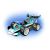 بازی مغناطیسی 25 قطعه‌ای جیومگ مدل Team Nitro Wheels, image 8