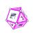 بازی مغناطیسی 68 قطعه‌ای جیومگ مدل Pink, image 8