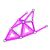بازی مغناطیسی 68 قطعه‌ای جیومگ مدل Pink, image 16