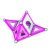 بازی مغناطیسی 68 قطعه‌ای جیومگ مدل Pink, image 14