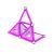 بازی مغناطیسی 68 قطعه‌ای جیومگ مدل Pink, image 17