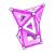 بازی مغناطیسی 68 قطعه‌ای جیومگ مدل Pink, image 5