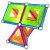 بازی مغناطیسی 68 قطعه‌ای جیومگ مدل Glitter, image 14