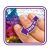 عروسک 29 سانتی Steffi Love با لباس پولکی بنفش, تنوع: 105733366-Swap Fashion Purple, image 2