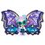 عروسک هچیمال پیکسی Hatchimals Pixies سری پروانه ای Wilder Wings مدل Midnight Mandie, image 3