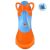 سه‌چرخه لوپ کار با چرخ‌های چراغ‌ دار مدل آبی نارنجی, تنوع: 1192PF-Orange, image 3