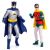 ماشین کلاسیک Batmobile و فیگورهای فلزی رابین و بتمن با مقیاس 1:18, image 18