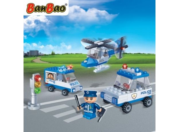 بازی ساختنی Banbao مدل POLICE SERIES, image 3