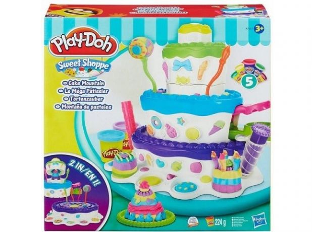 ست خمیربازی مدل کیک تولد Play Doh, image 