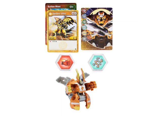 پک تکی Ultra باکوگان Bakugan سری GeoGan Rising مدل Demorc, تنوع: 6061538-Demorc 1, image 2