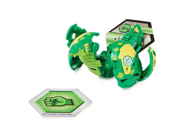 پک تکی Ultra باکوگان Bakugan سری GeoGan Rising مدل Serpillious, image 4