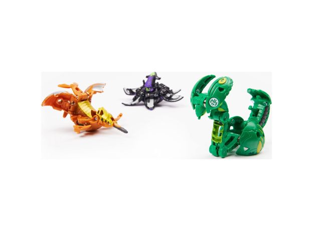 پک 3 تایی Starter باکوگان Bakugan مدل  Apophix سبز, image 5