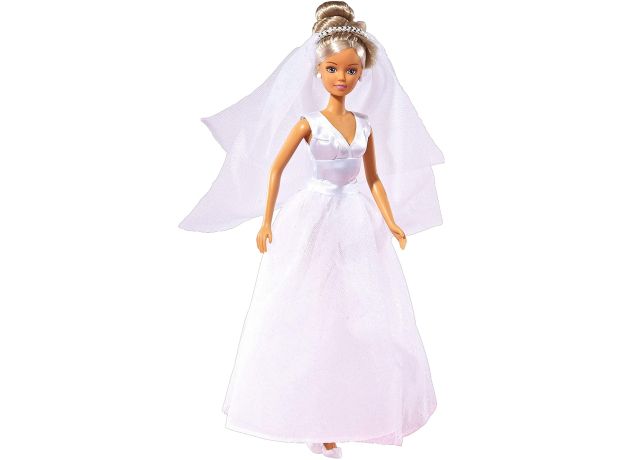 عروسک عروس 29 سانتی‌ Steffi Love مدل با تاج, تنوع: 105733414-Wedding 2, image 2