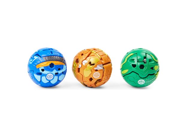 پک 3 تایی Starter باکوگان Bakugan مدل  Toronoid طلایی, image 4