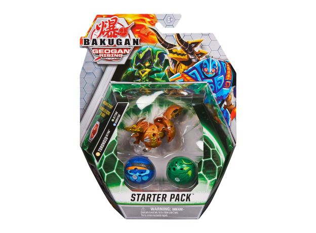 پک 3 تایی Starter باکوگان Bakugan مدل  Toronoid طلایی, image 