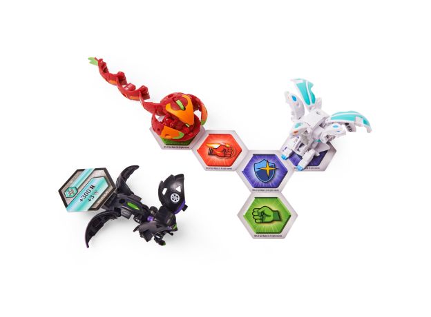 پک 3 تایی Starter باکوگان Bakugan مدل  Fenneca مشکی, image 4